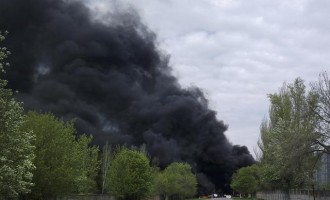 Ukrajina u vrtlogu rata : Eksplozije odjekuju na aerodromu u Kramatorsku (Video)
