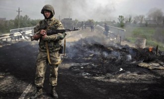 Eskalacija rata u Ukrajini : Separatisti i ukrajinska vojska u borbi za Slavjansk (Video)