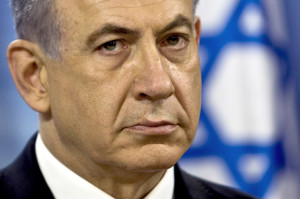 Israel's Prime Minister Benjamin Netanyahu attends a news conference in Tel Aviv