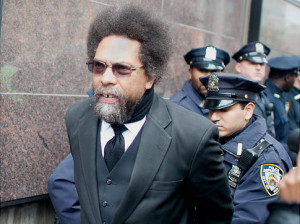 Police arrest Cornel West during the civil disobedience protest for "stop and frisk" in front on the 28th Pct. as part of Occupy Wall St.   Original Filename: AJT_6456.jpg