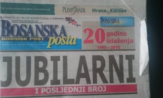 “Bosanska pošta”, bh.list u Skandinaviji, prestao s izlaženjem