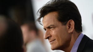 HOLLYWOOD, CA - APRIL 11: Actor Charlie Sheen arrives for the premiere of Dimension Films' "Scary Movie 5" at ArcLight Cinemas Cinerama Dome on April 11, 2013 in Hollywood, California. (Photo by Michael Buckner/Getty Images)