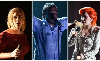 Grammyji 2016: Adele grozna, Kendrick odličan, Gaga kao Bowie, a Rihanna otkazala nastup