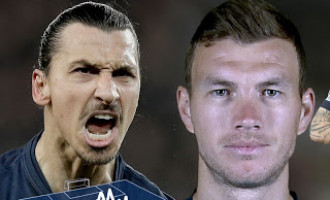 Edin Džeko bez dileme   : Najbolji napadač na svijetu je Zlatan Ibrahimović !