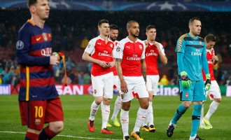 Liga prvaka : Barcelona rutinski protiv Arsenala , preokret Bayerna za četvrtfinale (Video)