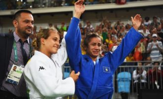 Kosovo slavi svoju prvu medalju  : Majlinda Kelmendi osvojila zlato u Riju