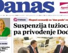 Prognoze srbijanskog Danasa : Dan poslije referenduma u RS-u, suspenzija tužioca Gorana Salihovića pa hapšenje Dodika?!