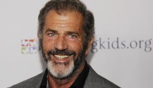 Actor/filmmaker Mel Gibson poses at the Mending Kids "Rock N' Roll All Star Event" on Friday, Feb. 14, 2014, in West Hollywood, Calif. (Photo by Chris Pizzello/Invision/AP)