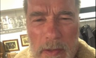 Schwarzenegger u Italiji : “Terminator” mekog srca u trgovini sreo filmskog prijatelja