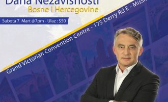 Dan Nezavisnosti BiH u Torontu : Željko Komšić u zvaničnoj posjeti bosanskoj zajednici u Kanadi