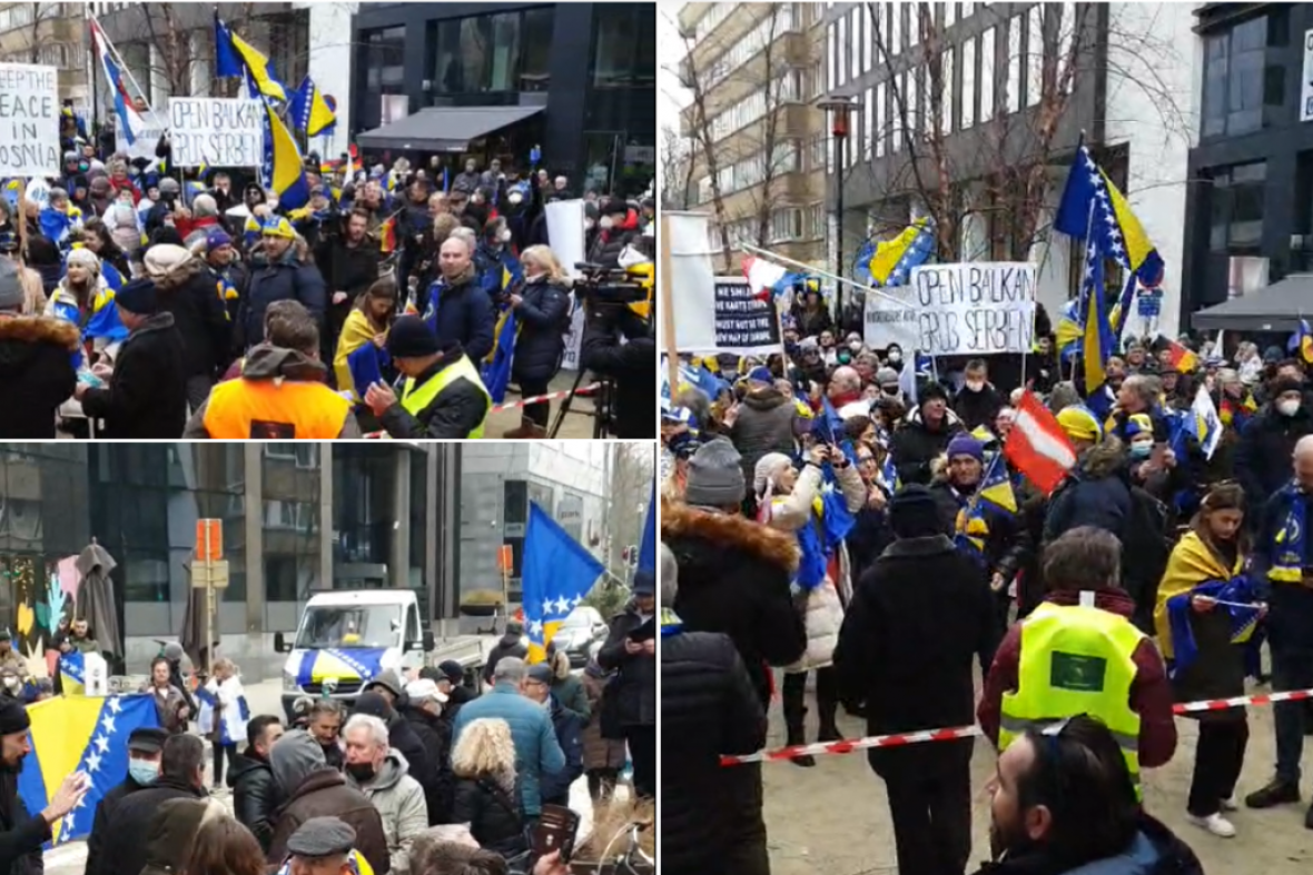 Protesti Irom Svijeta U Znak Podr Ke Bosni I Hercegovini Pro Itajte