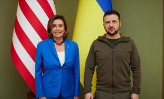 Zelenskog posjetila šefica američkog Kongresa Nancy Pelosi : Vaša borba je borba za sve (Video)