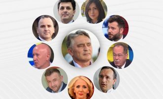 Đonlagić, Gratz, Zuhrić, Podžić, Lavić i drugi nose listu ‘Željko Komšić za građansku državu’