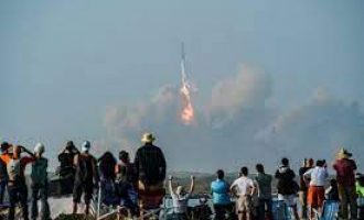 Raketa Starship eksplodirala ubrzo poslije lansiranja iz Texasa