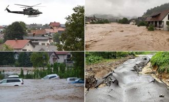 Veliko nevrijeme u Sloveniji : Najmanje troje mrtvih , ljude evakuiraju i spašavaju helikopterima