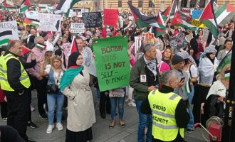 Hiljade ljudi na skupu podrške narodu Palestine u Sarajevu: “Bombardovanje djece nije samoodbrana” (Video)