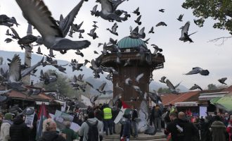 Iz Sarajeva podrška Palestini: “Jučer Srebrenica, danas Gaza”