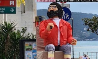 Burne reakcije na spaljivanje lutke sa likom Andreja Nikolaidisa na karnevalu u Herceg Novom