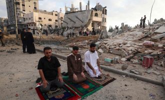 Blagdan na zgarišima i pod granatama : Gaza slomljenog srca obilježava Bajram