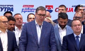 Vučić proglasio “ubjedljivu pobjedu” uprkos nepravilnostima: Naša lista sada ima 63 mandata u Beogradu, 45 u Novom Sadu