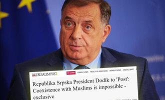 Reakcije na Dodika i Jerusalem Post: Poremećen intervju, pun mržnje. Vrijeme je da se Dodik pošalje na smetljište historije !