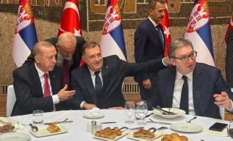 Izdaja  “velikog  brata” :  Razočarenje u SDA što je Dodik ručao s Erdoganom, bez Bakira IzetbegovićaRazočarenje u SDA što je Dodik ručao s Erdoganom, bez Bakira Izetbegovića