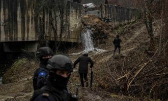 Drama na Kosovu : Hapšenja  i  pretrese u nekoliko srpskih sela nakon eksplozije na ključnom   kanalu za vodooskrbu