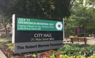 Da se ne zaboravi i ne ponovi : Skupština kanadskog grada Hamiltona odala počast žrtvama genocida u Srebrenici