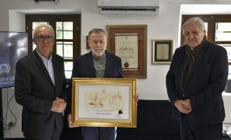 Umjetnost kao jezik mira: Šemsudin Gegić dobitnik prestižne nagrade “Mimar mira”