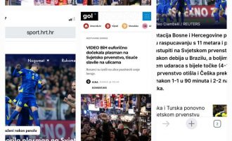 Regionalni mediji o pobjedi ‘Zmajeva’: Kult reprezentacije i nogometno čudo