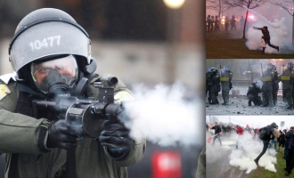 Uzavreli Quebec : Veliki sukobi demonstranata i  i policije u Kanadi (VIDEO)