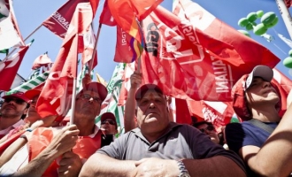 Talijanski radnici na ulicama : Protesti u Rimu, žestoki sukobi s policijom u Bologni (Video)